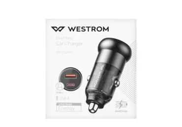 Divdaļīgs automašīnas lādētājs WESTROM 