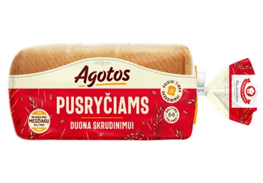 AGOTOS duona PUSRYČIAMS, skirta skrudinti, 450 g