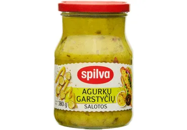 Agurkų ir garstyčių salotos SPILVA, 380 g