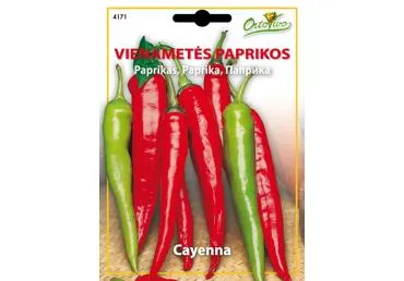 Aitrioji paprika „Cayenna“ - 1,2
