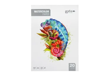 Akvarelinis sąsiuvinis  A3, 20 lapų (200gsm)