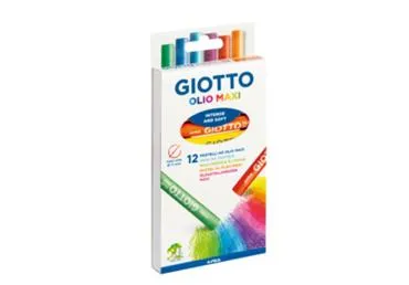 Aliejinės kreidelės GIOTTO OLIO (12 sp)
