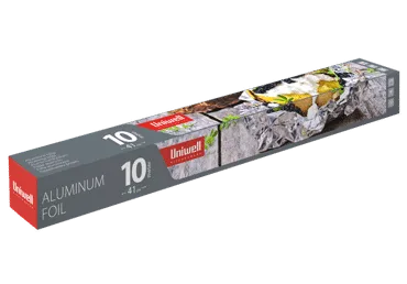 Aliuminio folija UNIWELL, 10 m x 41 cm, 1 vnt.