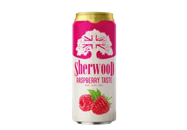 Alkoholinis kokteilis aviečių skonio SHERWOOD 4,5%, 500 ml