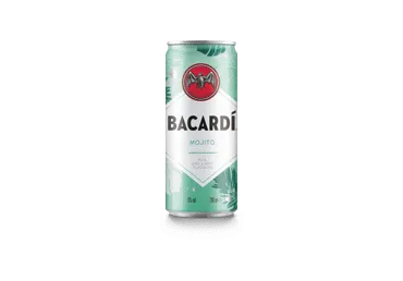 Alkoholinis kokteilis BACARDI MOJITO, 250 ml