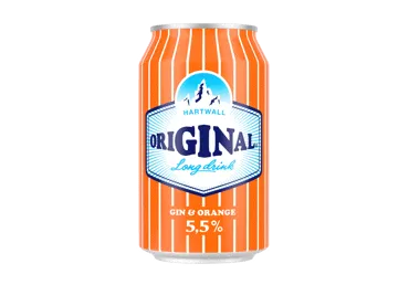 Alkoholinis kokteilis HARTWALL ORIGINAL LONG DRINK 5,5%, 330 ml