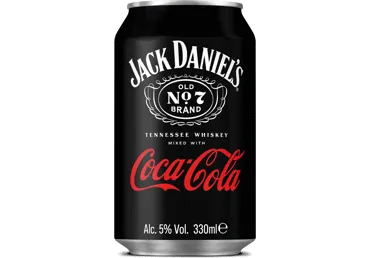 Alk.kokt.JACK DANIEL'S&Cola 5% 0,33L D