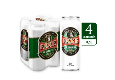Alus FAXE PREMIUM, 4 vnt., 2 l