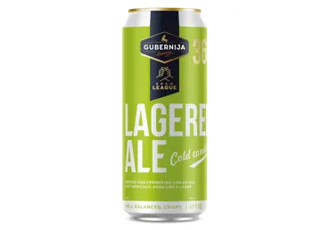 Alus GUBERNIJA, Brew League Lagered Ale, 4,9%, 0,5 l