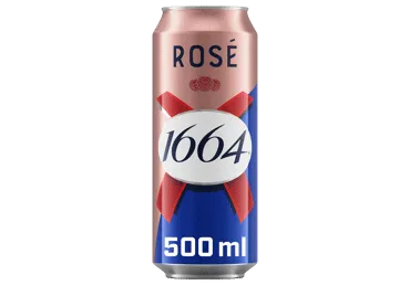 Alus KRONENBOURG 1664 BLANC FRUITS ROUGE, 500 ml