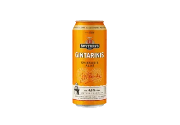Alus ŠVYTURYS GINTARINIS 4,6%, 500 ml