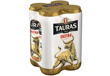 Alus TAURAS EKSTRA, 4 vnt., 2272 ml