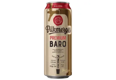 Alus VILKMERGĖS Prem Baro 5,2%, 568 ml