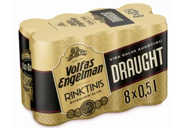 Alus VOLFAS ENGELMAN RINKTINIS DRAUGHT, 8 vnt., 4 l