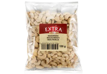 Anakardžiai EXTRA LINE, 150 g