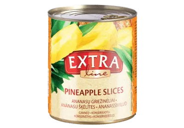 Ananasu šķēlītes vieglā sīrupā EXTRA LINE 565g