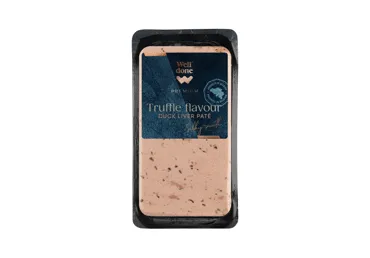 Ančių kepenėlių paštetas su trumais WELL DONE PREMIUM, nerūšinis, 150 g