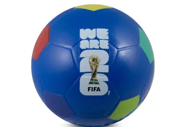 Antistresinis kamuoliukas FIFA World Cup violetinis
