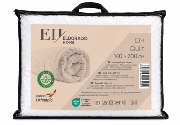 Antklodė ELDORADO HOME aloe vera, 140 x 200 cm, 1 vnt.