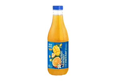 Apelsinų, mangų nektaras WELL DONE, 1 l