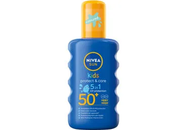 Apsauginis purškiamas losjonas vaikams nuo saulės, SPF50+, NIVEA SUN KIDS PROTECT & CARE, 200 ml