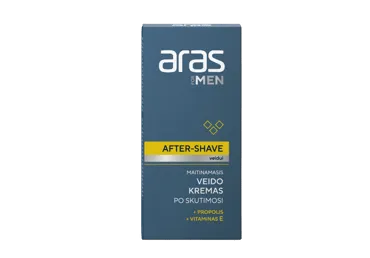 Veido kremas po skutimosi su propoliu ARAS, 50 ml
