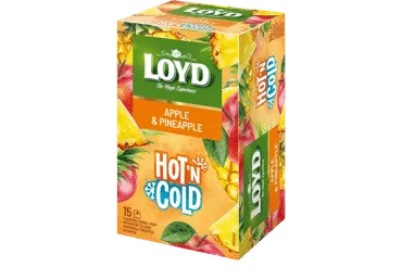 Arbata LOYD HOT&COLD, obuolių ir ananasų skonio, 30 g