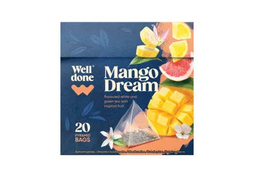 Arbata WELL DONE, mangų skonio, 30 g