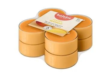 Arbatinės žvakės MANGO, 8 vnt, 8h