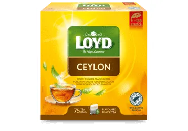 Aromatizuota juodoji arbata LOYD CEYLON, 150 g