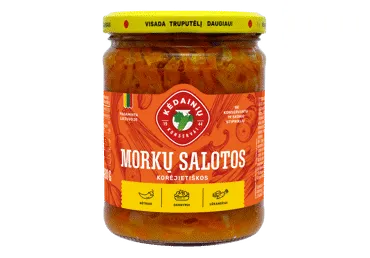 Morkų salotos KĖDAINIŲ, aštrios, 480 g