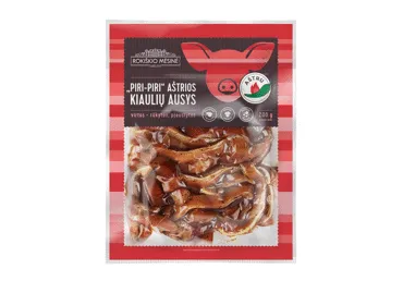 Aštrios virtos ir rūkytos kiaulių ausys PIRI-PIRI, I r., 200 g