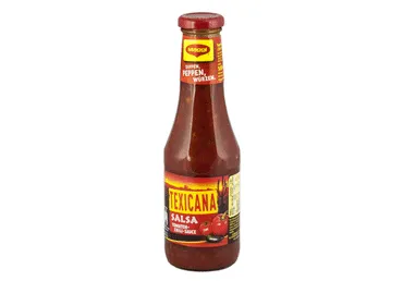 Aštrus pomidorų ir aitriūjų pipirų padažas MAGGI TEXICANA SALSA, 500 ml