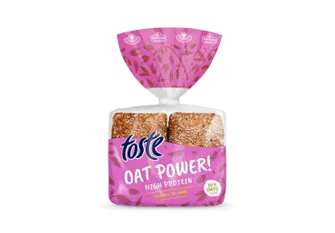 Porcinės duonelės TOSTE OAT POWER, atitirpintos, 240 g