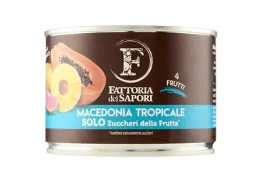 Atogrąžų vaisių gabaliukai FATTORIA dei SAPORI sirupe, 425 ml