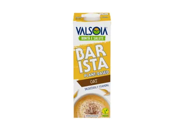 Augalinis avižų gėrimas VALSOIA BARISTA, be pridėt. cukraus, 1 l