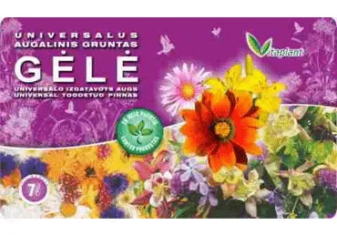 Augalinis gruntas GĖLĖ, 7L