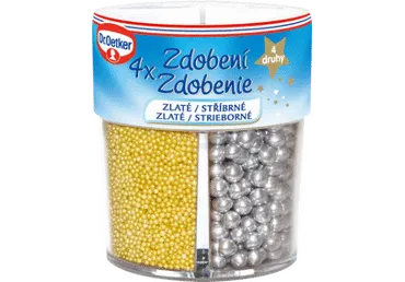 Dekori zelta un sudraba DR. OETKER 81g