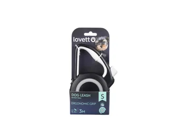 Automatinis pavadėlis LOVETT, 3 m, 15 kg, 1 vnt.