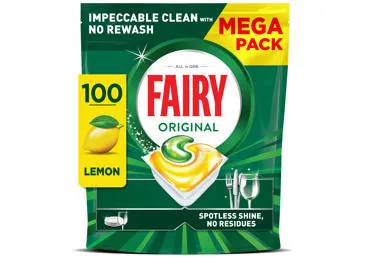 Automatinių indaplovių kapsulės FAIRY Ain1 Lemon, 100vnt