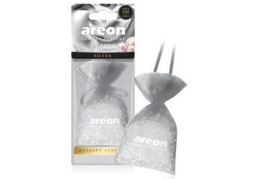 Automobilių oro gaiviklis AREON PEARLS SPORT LUX SILVER, 1 vnt.