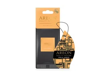 Automobilių oro gaiviklis AREON PREMIUM GOLD AMBER, 1 vnt.