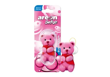 Automobilių oro gaiviklis AREON SMILE TOY BUBBLE GUM, 1 vnt.