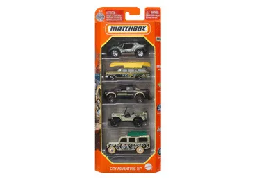 Automodelių rinkinys MATCHBOX, 5 vnt., 5 vnt.