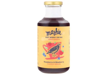 Aviečių ir mėlynių uogų tyrė arbatai MASHIE, 500ml