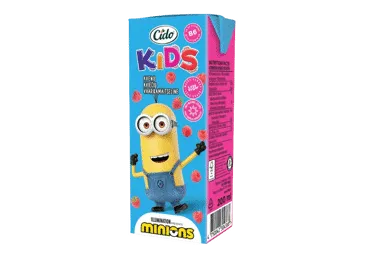 Aviečių skonio sulčių gėrimas CIDO KIDS Minions, 200 ml