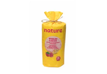 Avietiniai trapučiai iš kviečių NATURE, 210 g