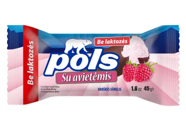 Avietinis sūrelis be laktozės POLS, 22,7 % rieb., 45 g