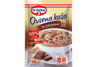 DR. OETKER auzu pārslu putra ar šokolādi 60g