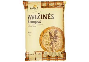 Avižinės kruopos FASMA, 800 g